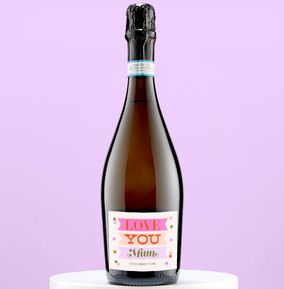 Photo of Love You Mum Personalised Prosecco