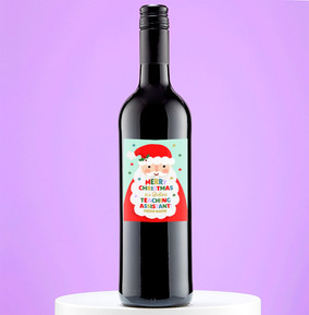 Teaching Assistant Merry Christmas Red Wine