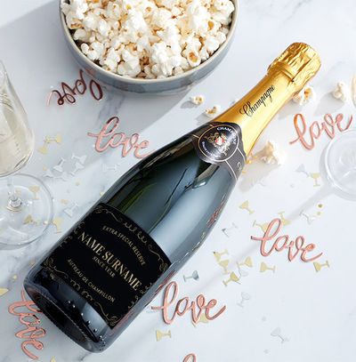 Personalised Champagne Brut Bottle