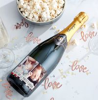 Tap to view Personalised Champagne Brut Multi Photo & Text