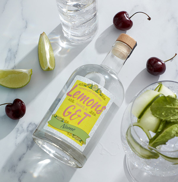 Personalised London Dry Gin