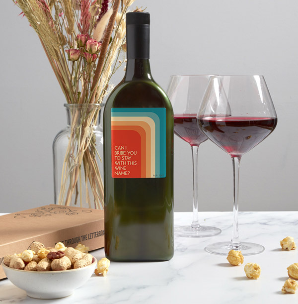 Bribe You Personalised Letterbox Wine - Tempranillo