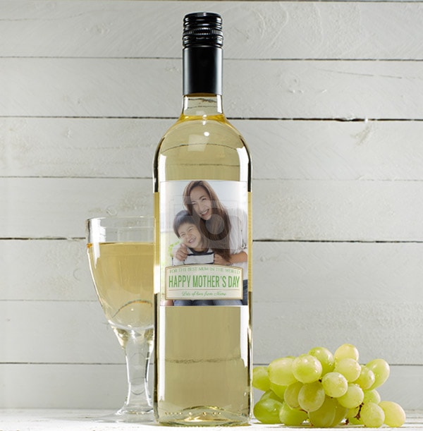 Mother's Day Sauvignon Blanc With Photo Upload