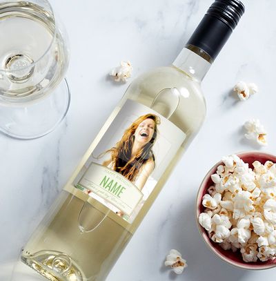 Photo White Wine Bottle - Sauvignon Blanc
