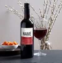 Tap to view Personalised Red Wine Bottle