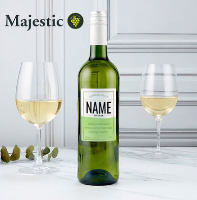 Personalised White Wine Bottle - Sauvignon Blanc