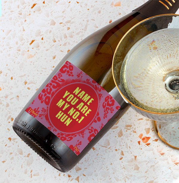 No. 1 Hun Personalised Prosecco