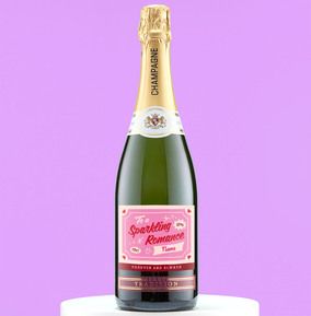 Photo of Sparkling Romance Personalised Champagne