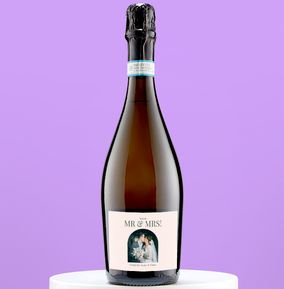Photo of Mr & Mrs Personalised Wedding Photo Prosecco