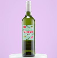 Tap to view Christmas Cheer Personalised White Wine