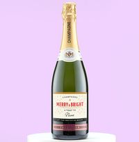 Tap to view Personalised Christmas Champagne