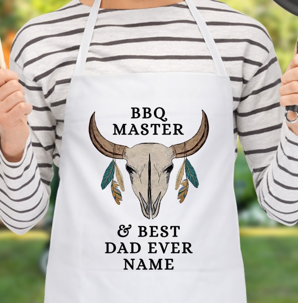 Dad - BBQ Master Personalised Apron
