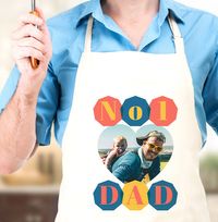 Tap to view No 1 Dad Photo Upload Apron