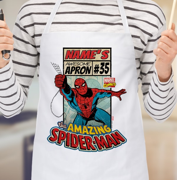 ZDISC Amazing Spider-Man Personalised Apron
