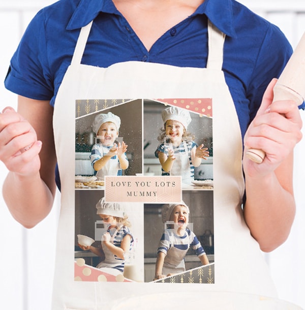 Love You Lots Mummy Multi Photo Apron