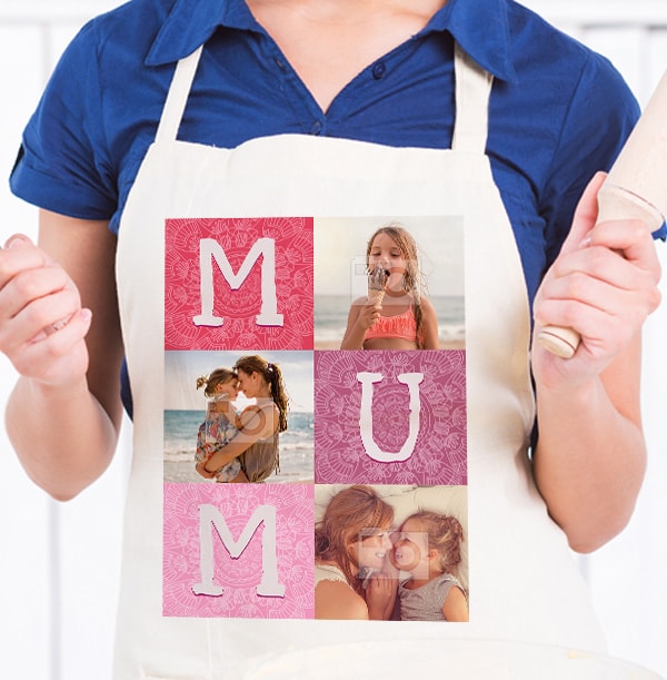 Mum Multi Photo Apron