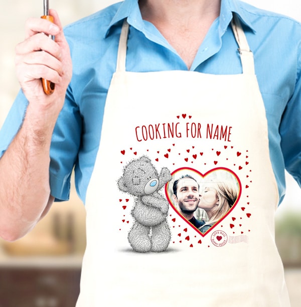 Me To You Cooking For Valentine Photo Apron