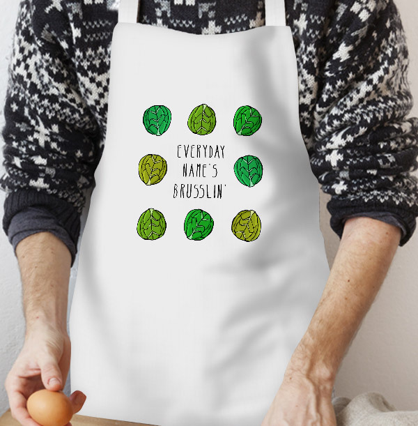 ZDISC Brussel Sprout Personalised Apron