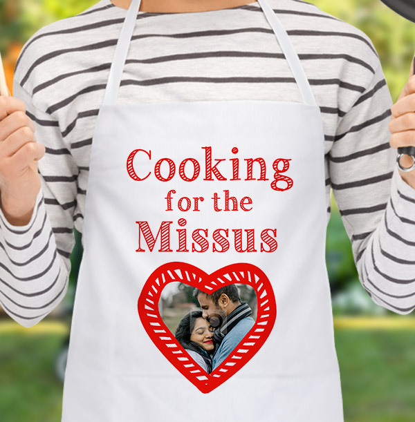 Cooking for the Missus Personalised Apron
