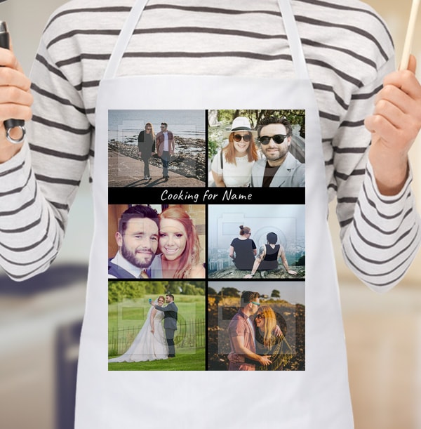 6 Photo Upload Personalised Apron