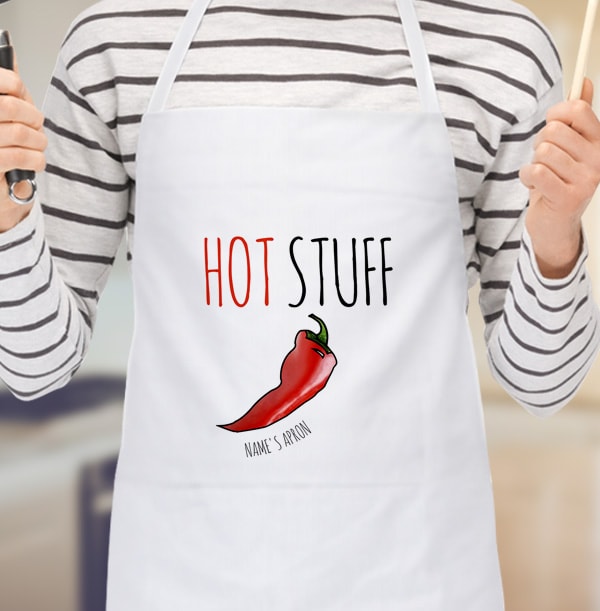 Hot Stuff Personalised Apron