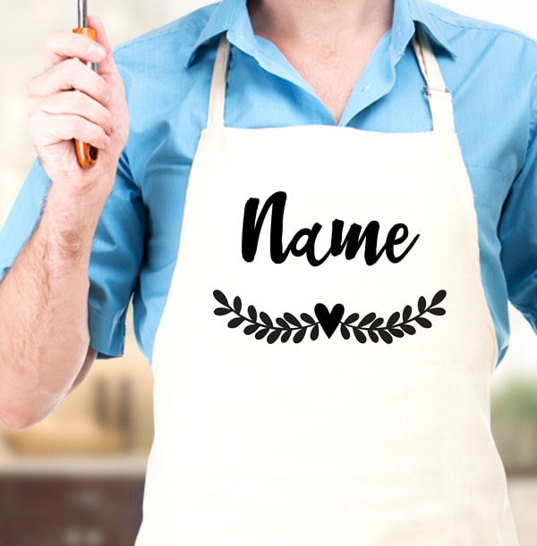 Personalised Name Apron