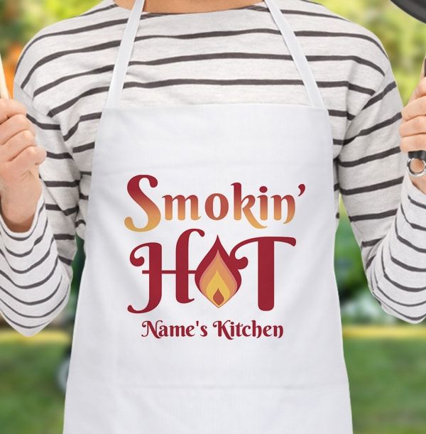 Photo of ZDISC Smokin' Hot Personalised Apron