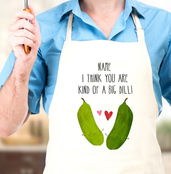 Kind Of A Big Dill Personalised Apron