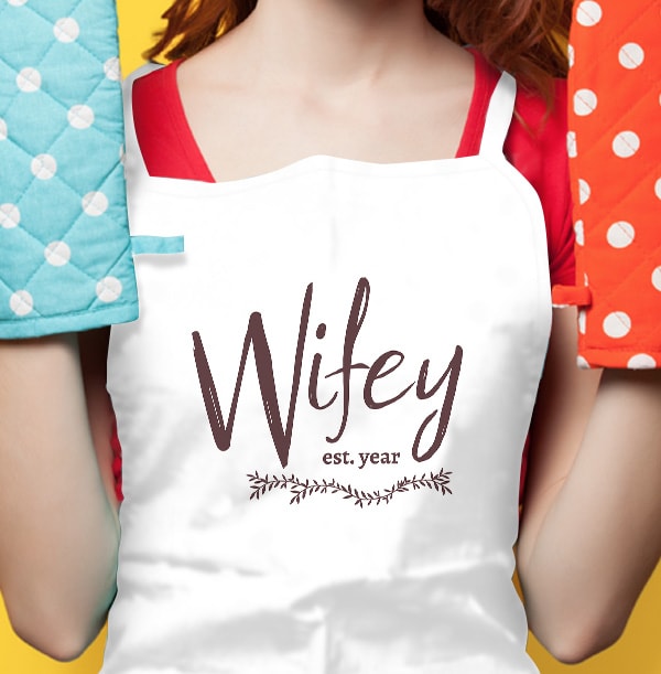 Established Wifey Personalised Apron