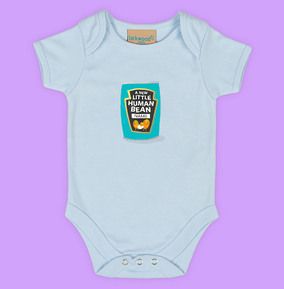 Photo of Little Human Bean Personalised Baby Grow
