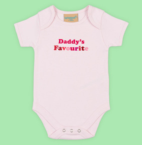 Daddy's Favourite Baby Grow