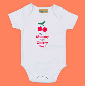 My Mummy Is The Cherry Best Baby Grow