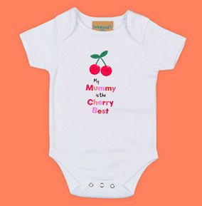 Photo of My Mummy Is The Cherry Best Baby Grow