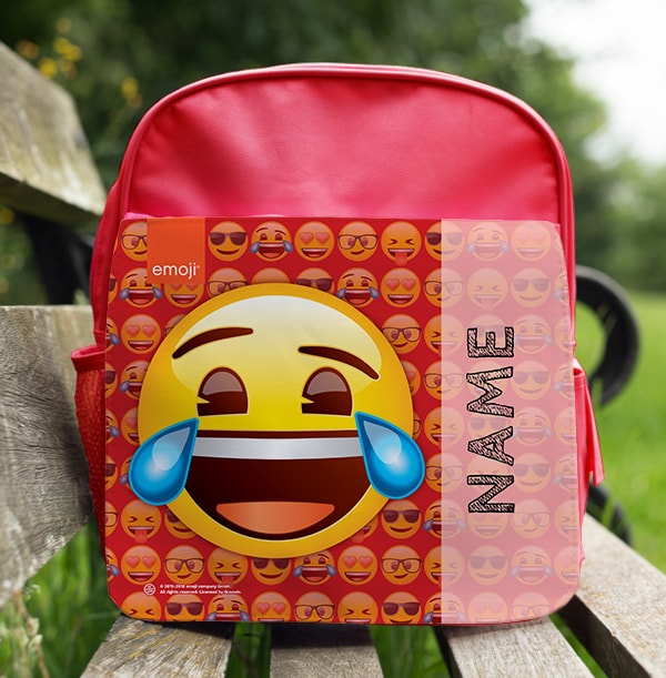 ZDISC ZDISC - OUT OF LICENSE FEB2023 - Emoji Cry-Laugh Personalised Backpack