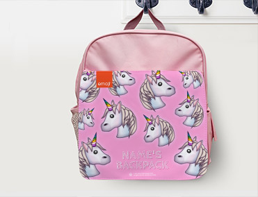 Unicorn emoji backpack clearance