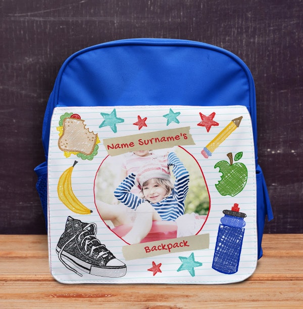 ZDISC School Bag Personalised Backpack