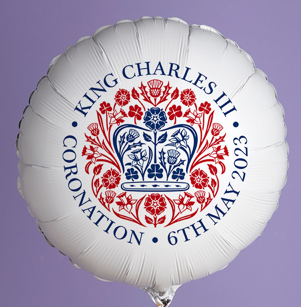Coronation Emblem Decorative Balloon