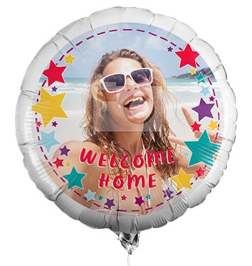 Welcome Home Photo Balloon