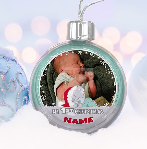 My 1st Christmas Me To You Photo Bauble