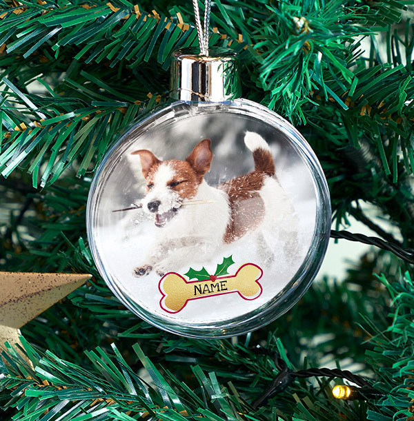 Dog Photo Christmas Bauble