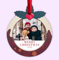 Tap to view Merry Christmas Photo Bauble