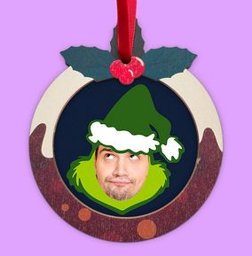 Photo of Grinch Photo Christmas Bauble
