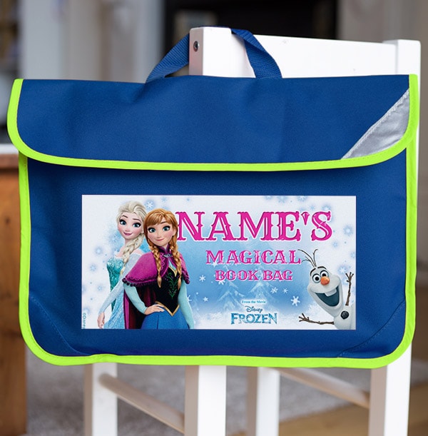 ZDISC Anna & Elsa Book Bag - Disney Frozen