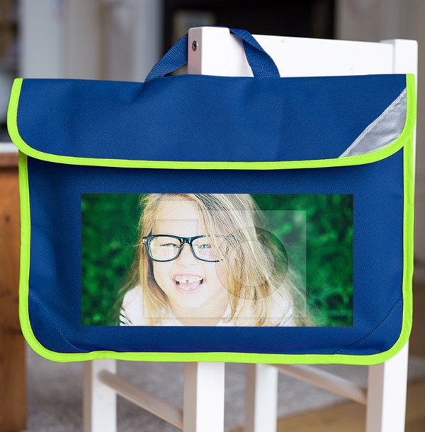 ZDISC Full Photo Personalised Book Bag