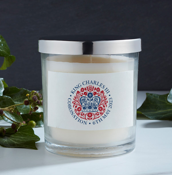 Coronation Emblem Candle