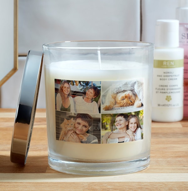 4 Photo Upload Candle