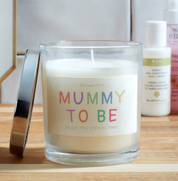 Mummy to Be Personalised Candle