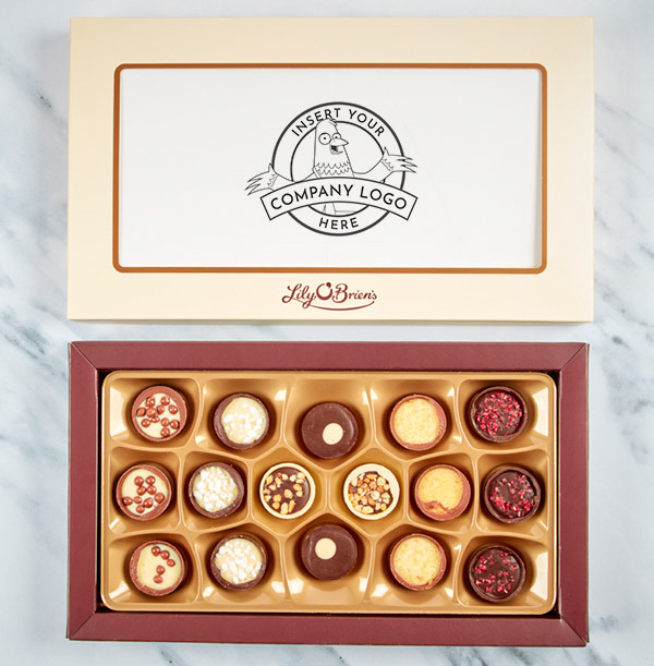 Company Logo Chocolates - Box of 18