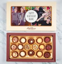 Personalised Birthday Photo Chocolates - Box of 16