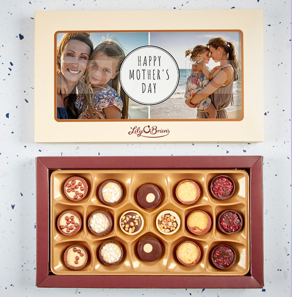 Happy Mother's Day Multi Photo Chocolates - Box of 16